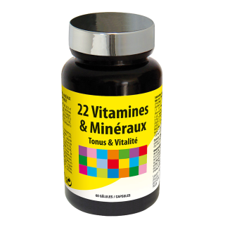 22 VITAMINES & MINERAUX - En forme au quotidien !