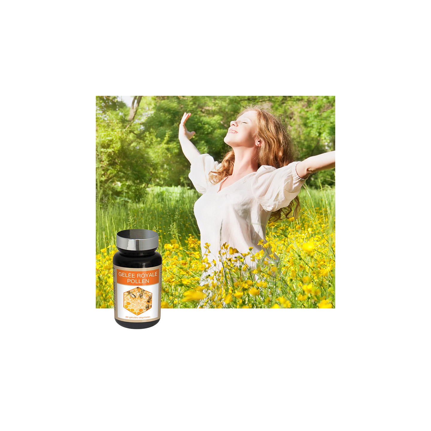 GELEE ROYALE POLLEN - Vitalité et défenses naturelles