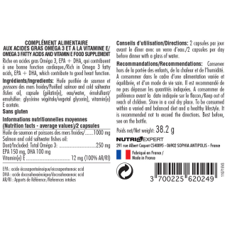 OMEGA 3 - L’ami de l’équilibre cardiovasculaire