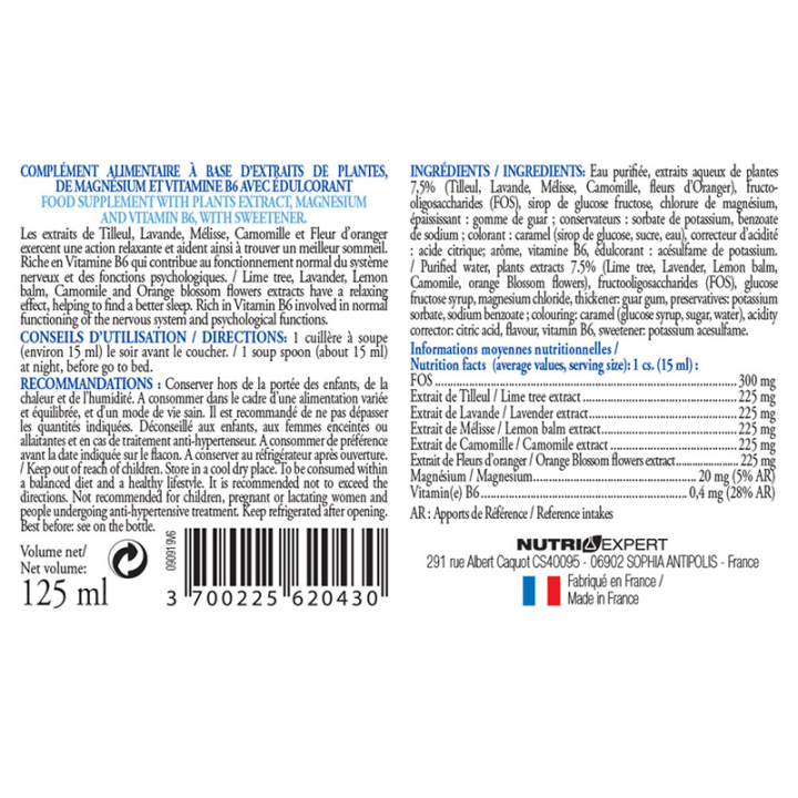 ELIXIR SOMMEIL NATUREL