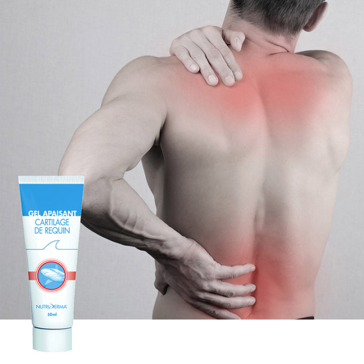 GEL CARTILAGE DE REQUIN - Apaise douleurs articulaires et musculaires