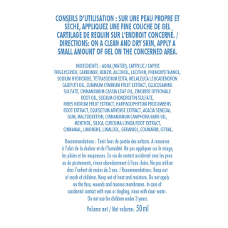 GEL CARTILAGE DE REQUIN - Apaise douleurs articulaires et musculaires