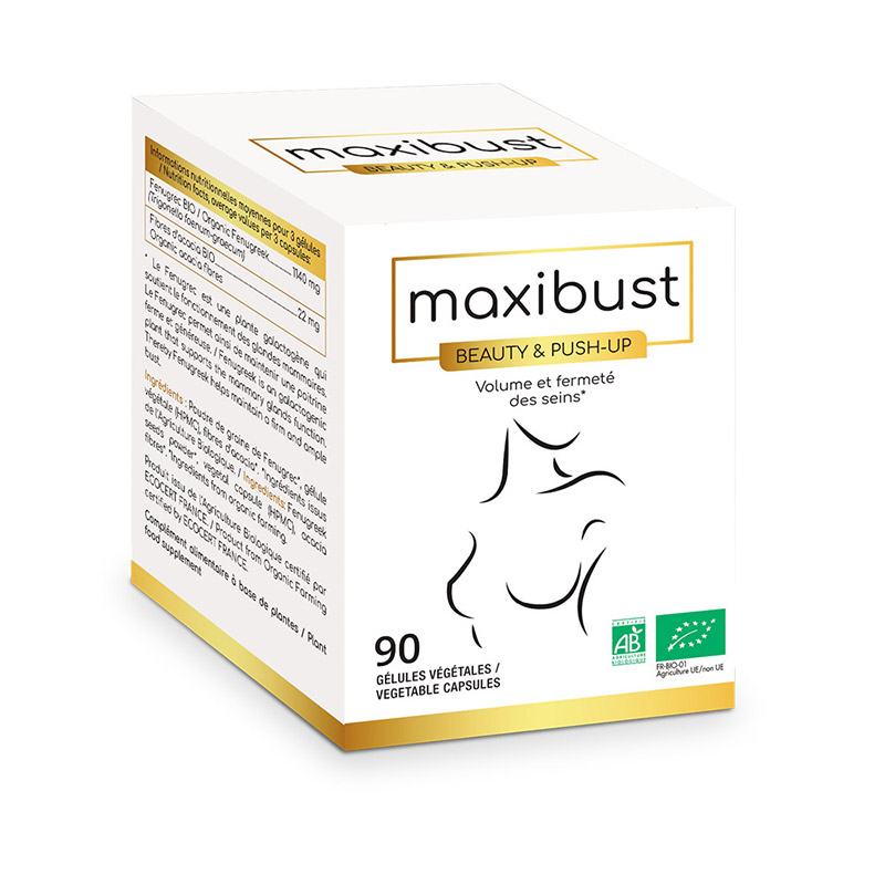 MAXIBUST BIO - Volume et Fermeté de votre poitrine MAXIBUST BIO - Volume et Fermeté de votre poitrine