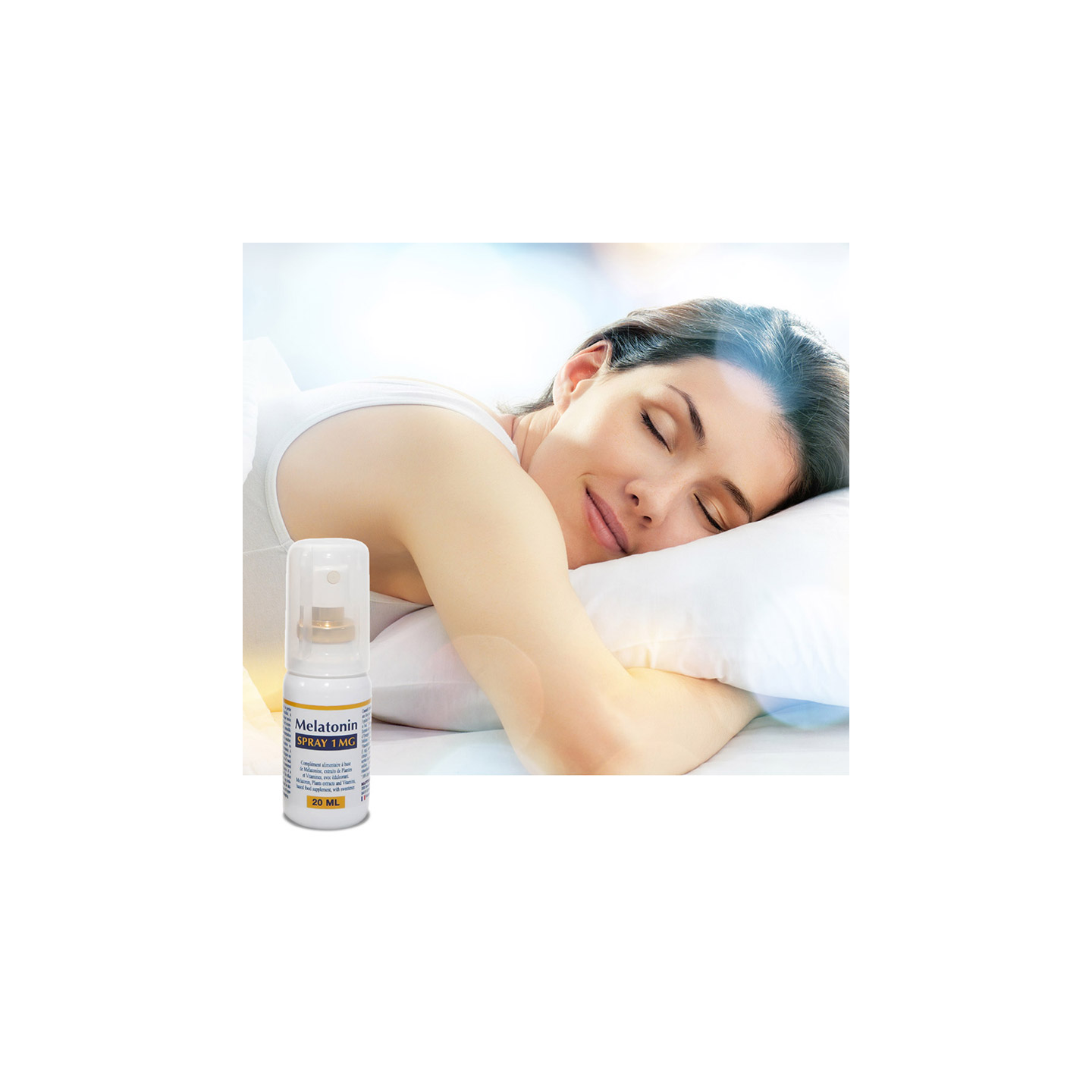 Melatonin Spray 1 mg - Facilite l’endormissement