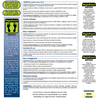 NIGHT PATCH DETOX