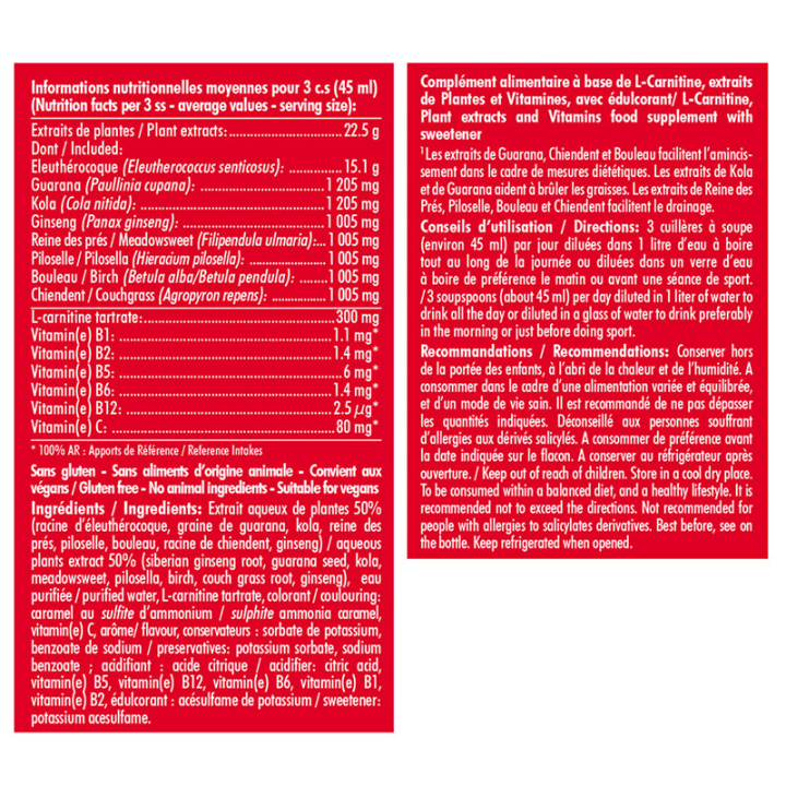 TURBO BURNER - Concentré à boire