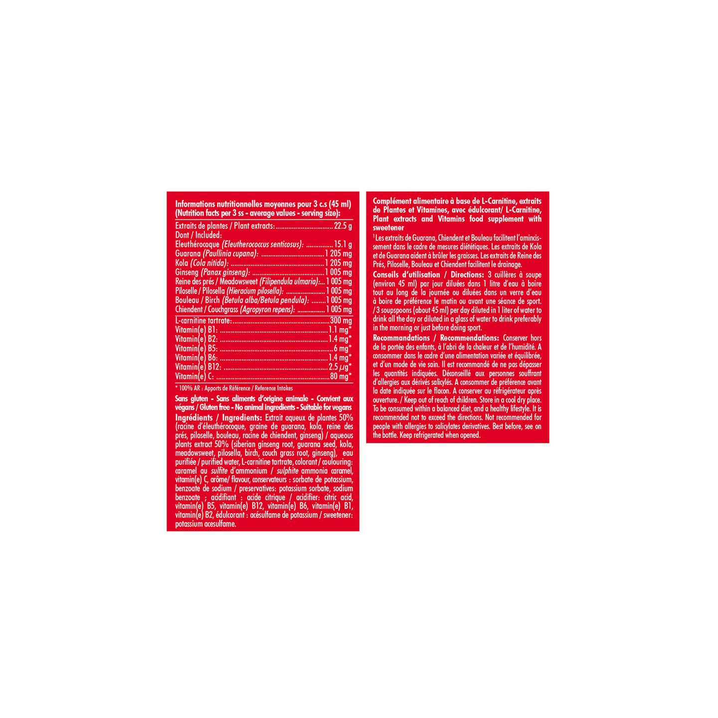 TURBO BURNER - Concentré à boire