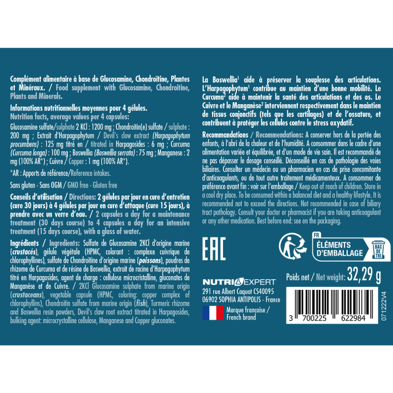 ARTHROSTEOL GÉLULES ARTHROSTEOL GÉLULES