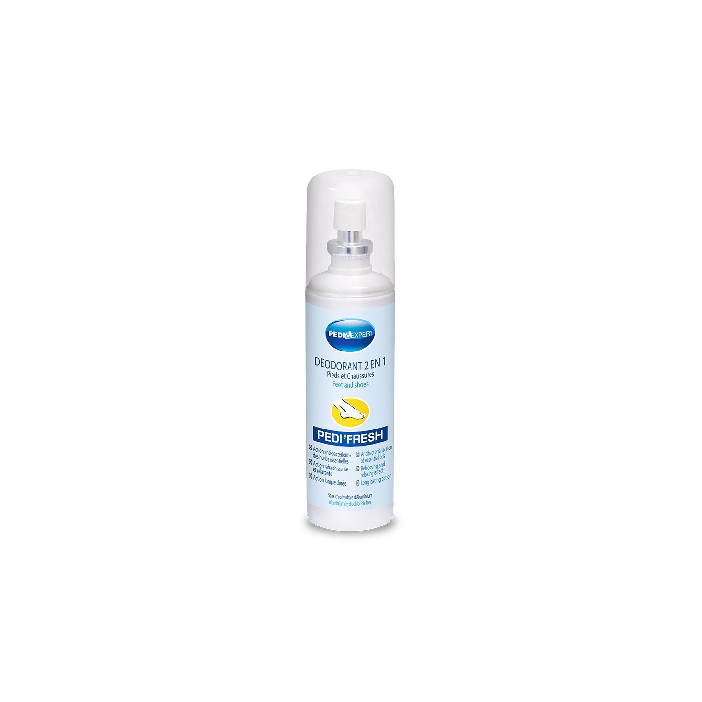 PEDIEXPERT SPRAY PEDI’FRESH - Déodorant 2 en 1 Pieds et Chaussures