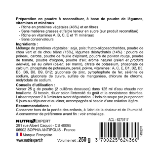 SOUPE AUX CHOUX VEGAN - Régime minceur express 5 jours