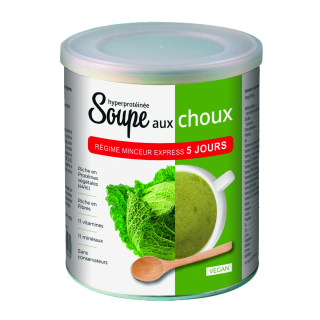 SOUPE AUX CHOUX VEGAN - Régime minceur express 5 jours