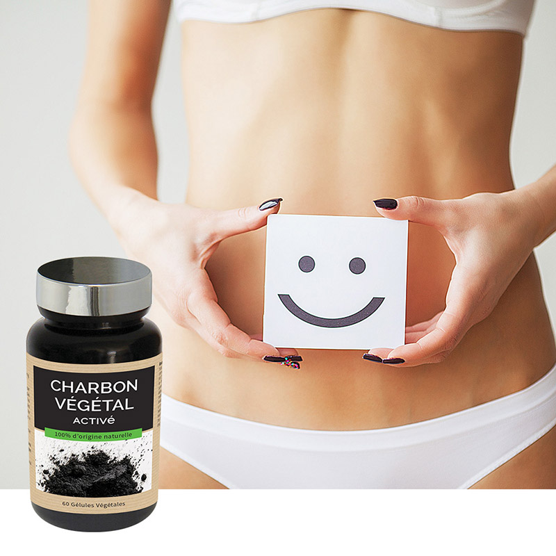 CHARBON VEGETAL ACTIVE : Confort digestif - Ballonnements CHARBON VEGETAL ACTIVE : Confort digestif - Ballonnements