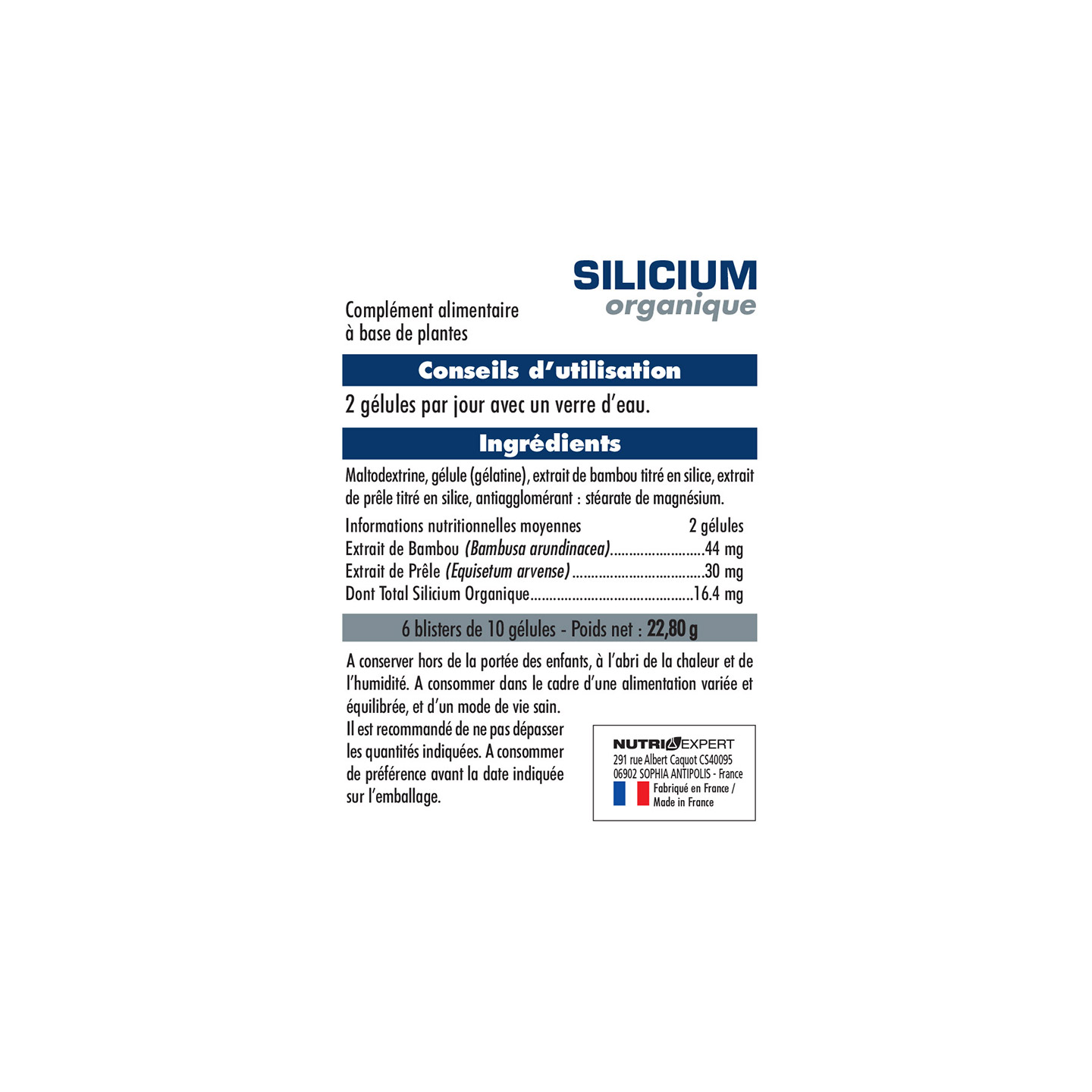 SILICIUM ORGANIQUE