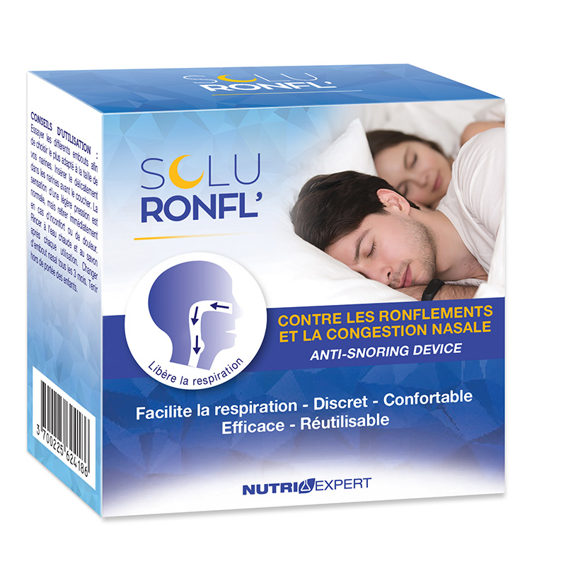 SOLURONFL’ DISPOSITIF NASAL ANTI-RONFLEMENTS SOLURONFL’ DISPOSITIF NASAL ANTI-RONFLEMENTS