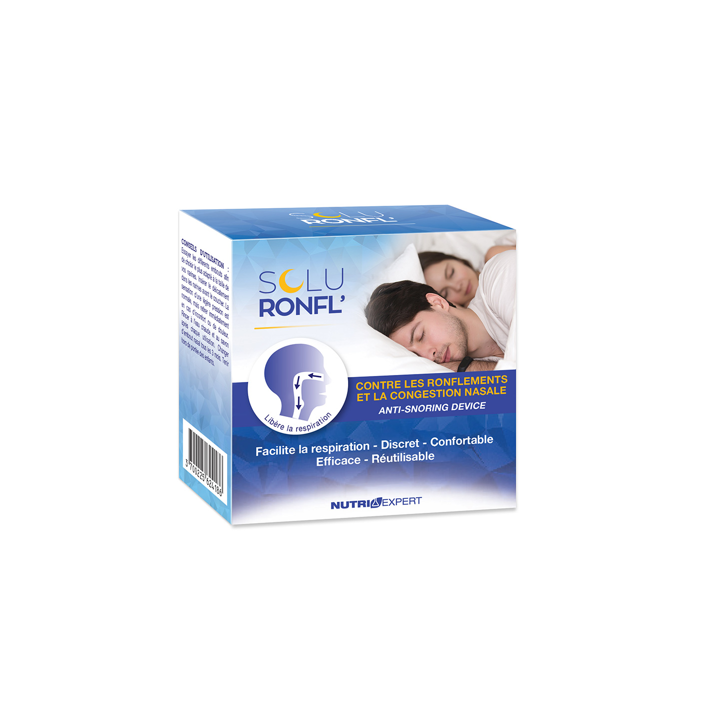 SOLURONFL’ DISPOSITIF NASAL ANTI-RONFLEMENTS