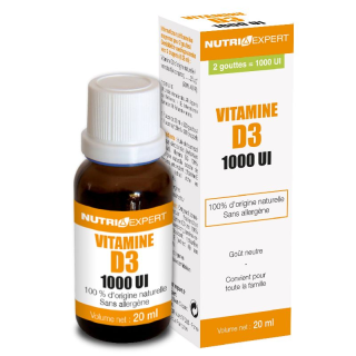 VITAMINE D3 NATURELLE - 1000 UI