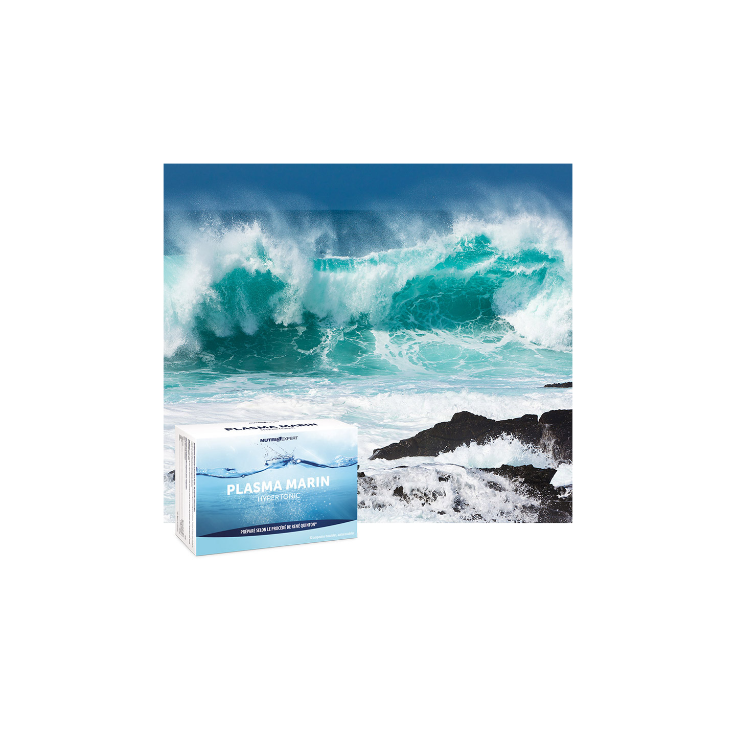 PLASMA MARIN HYPERTONIC - Etui de 30 ampoules