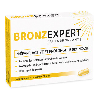 BRONZEXPERT [AUTOBRONZANT] - Boîte de 30 gélules végétales